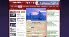 Desktop Screenshot of laponie.fi